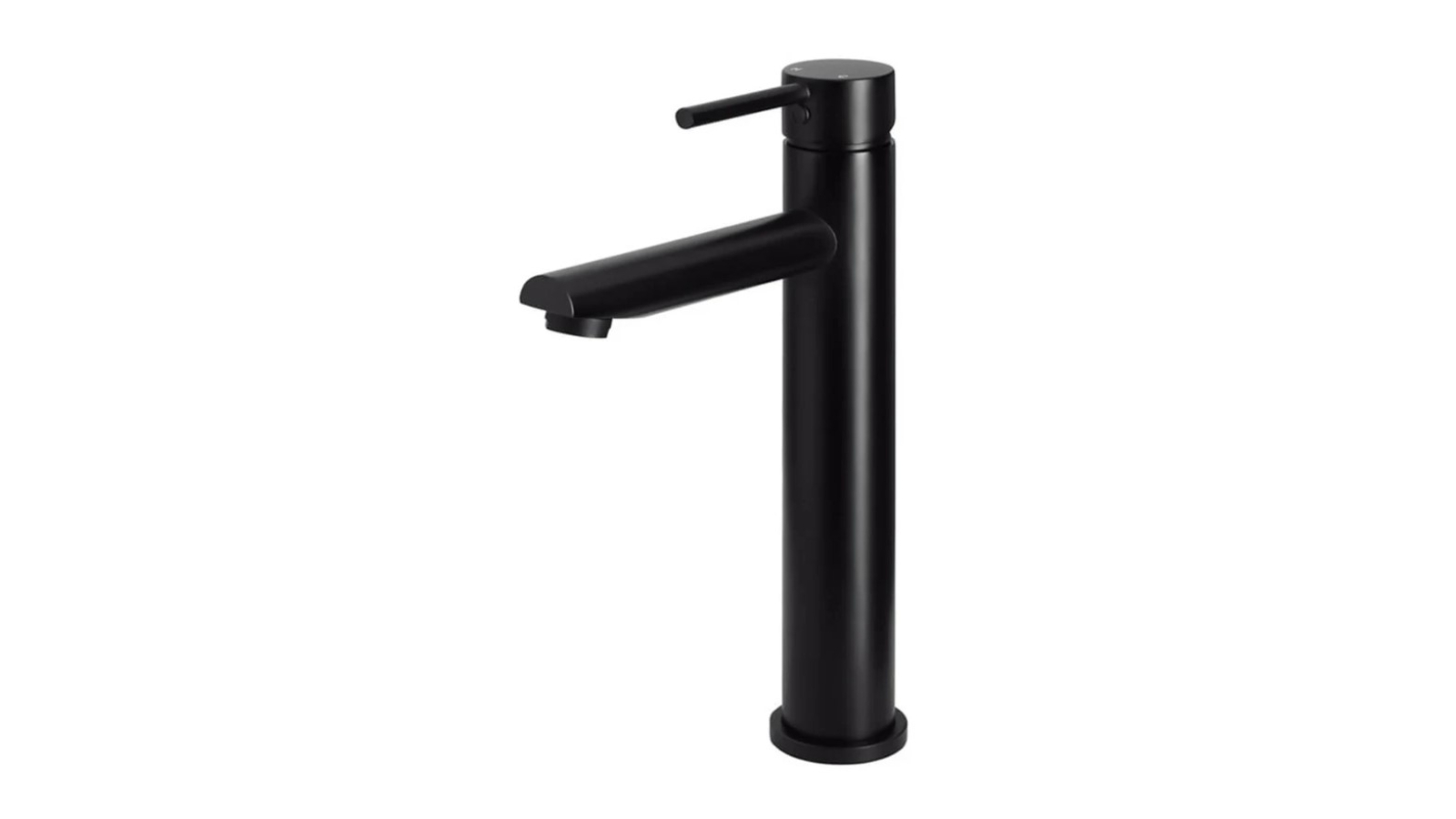 Meir Round Tall Basin Mixer - Matte Black