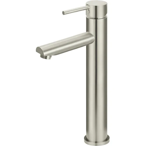 Meir Round Tall Basin Mixer - Brushed Nickel
