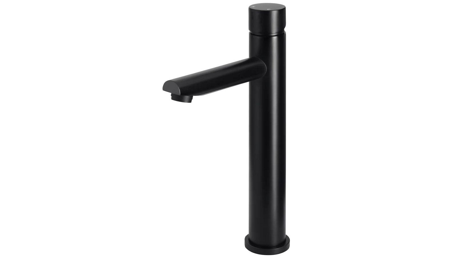 Meir Round Pinless Tall Basin Mixer – Matte Black