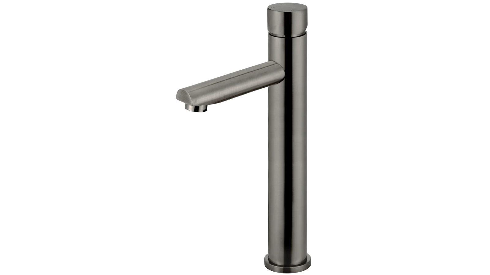Meir Round Pinless Tall Basin Mixer – PVD Shadow Gunmetal