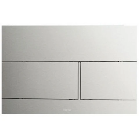 TOTO Square Button Dual Flush Panel - Stainless Steel