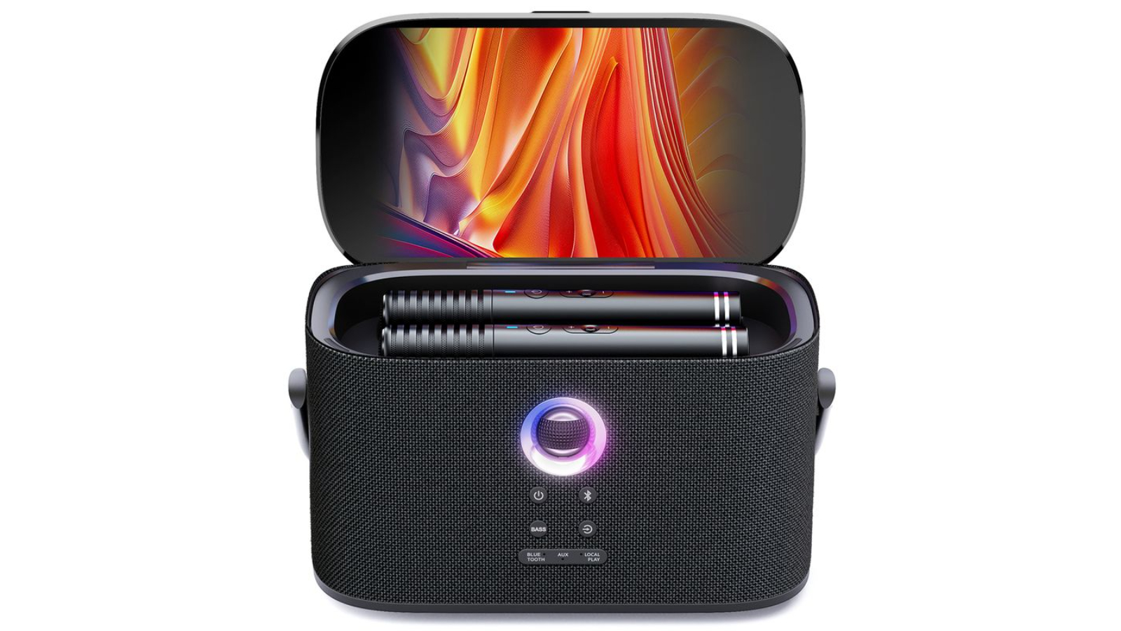 Ikarao Shell S2 Portable 140W Karaoke Speaker with 8inch TouchScreen Display