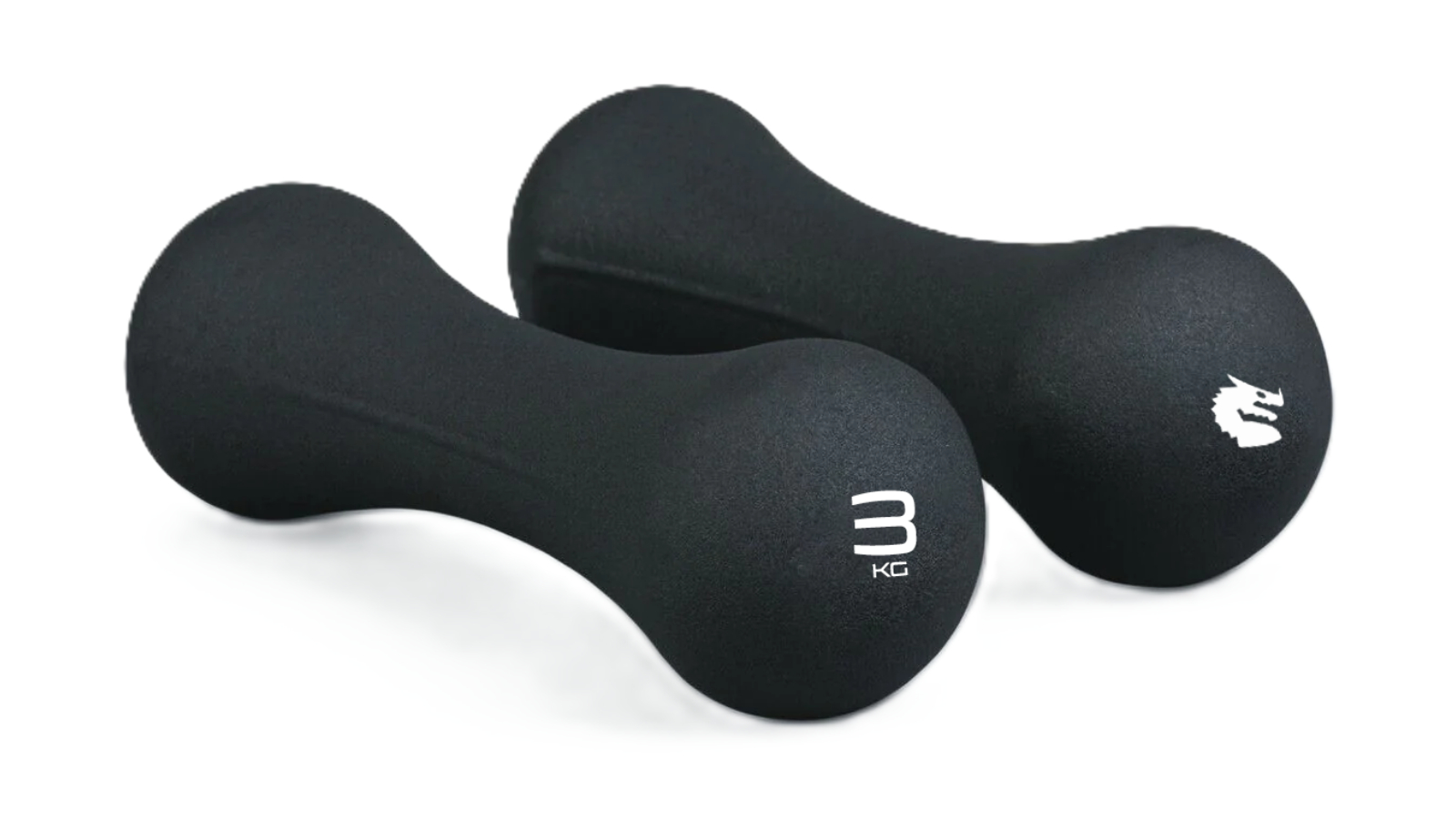 Morgan Sports Pair Neoprene Bone Shape Dumbbell - 3kg