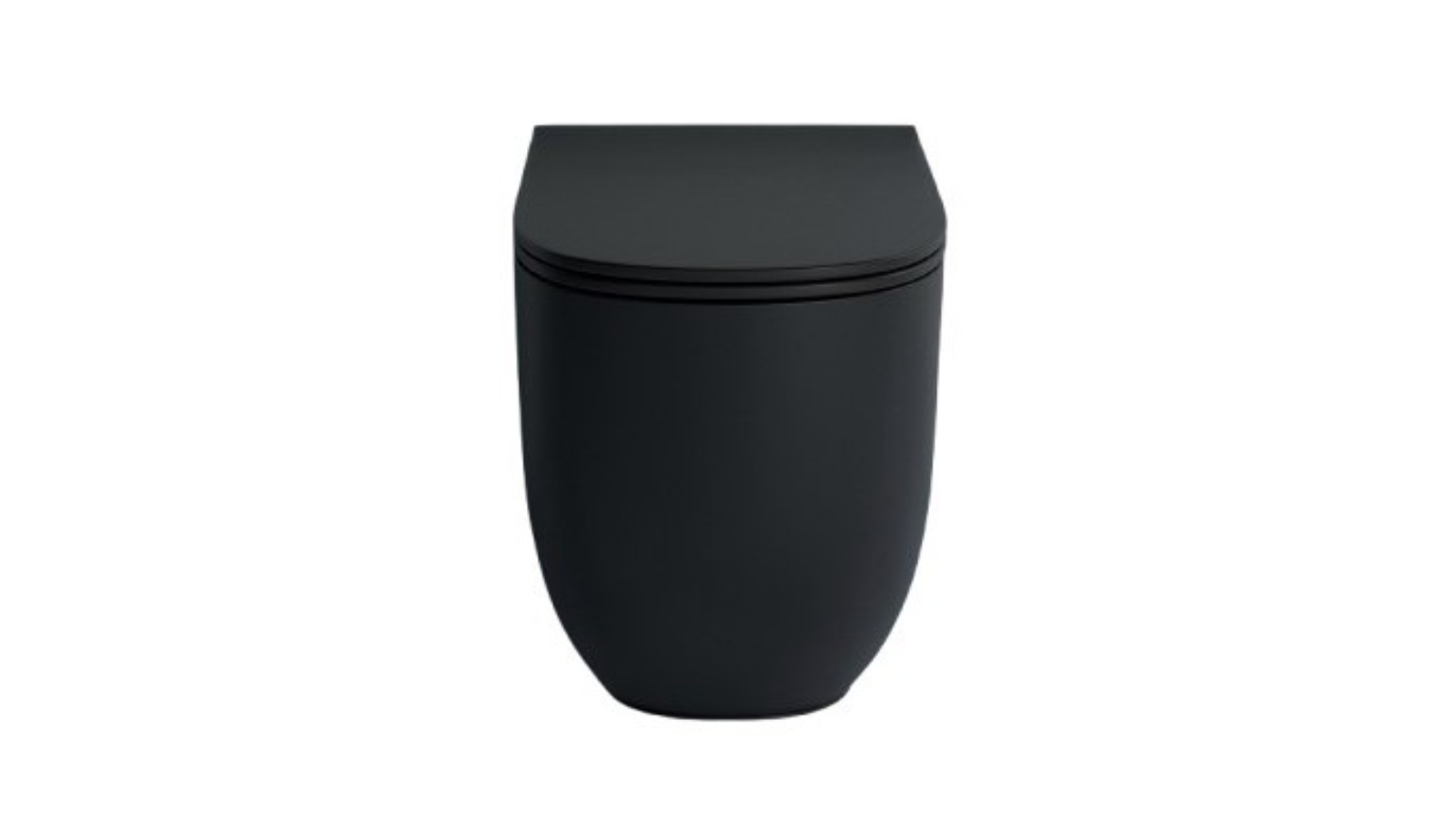 Studio Bagno Milady Wall Faced Package with Expert Evo Pneumatic Cistern - Matte Black