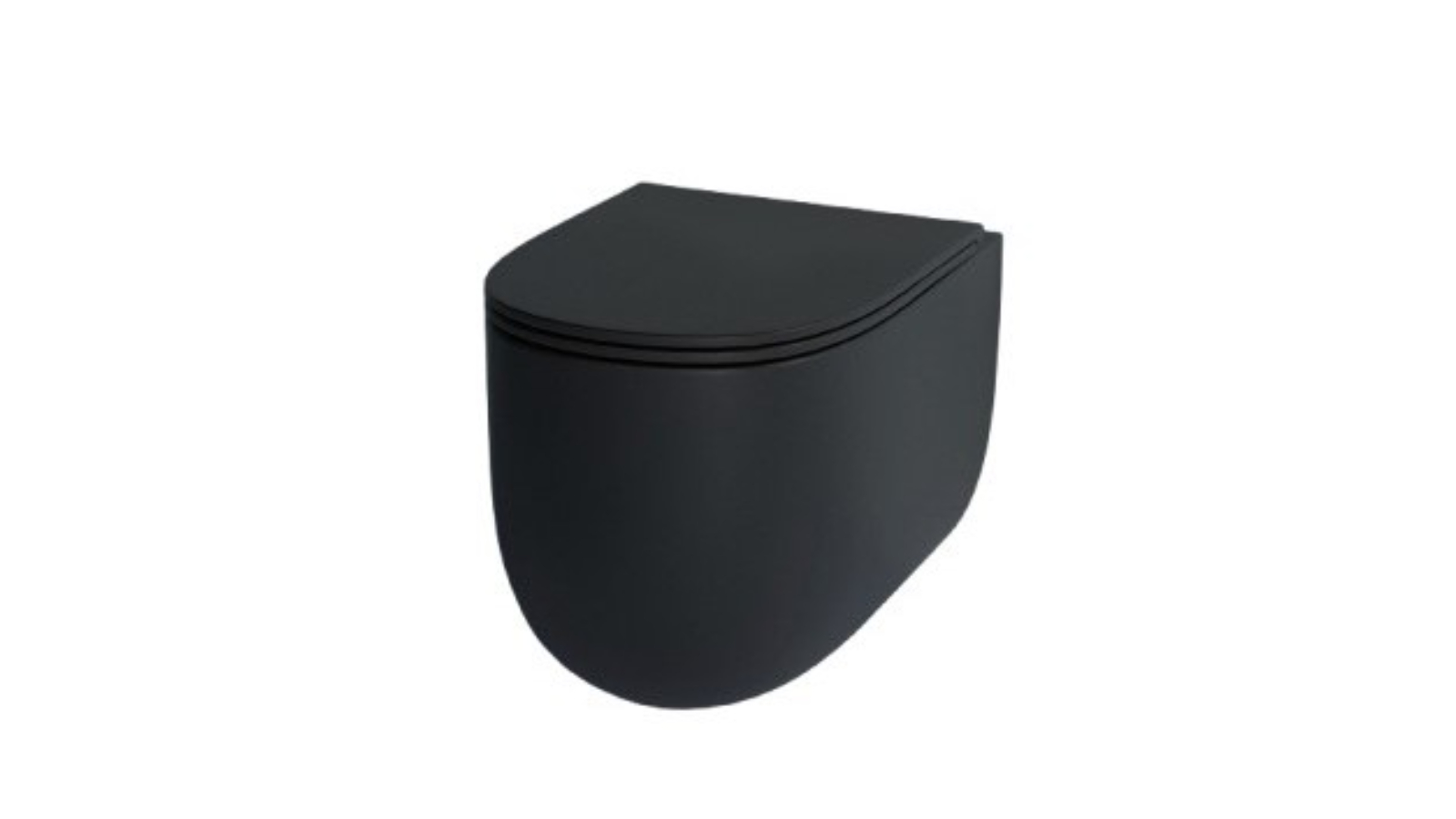 Studio Bagno Milady Wall Hung Package with Oli 74 Pneumatic Cistern & Frame - Matte Black