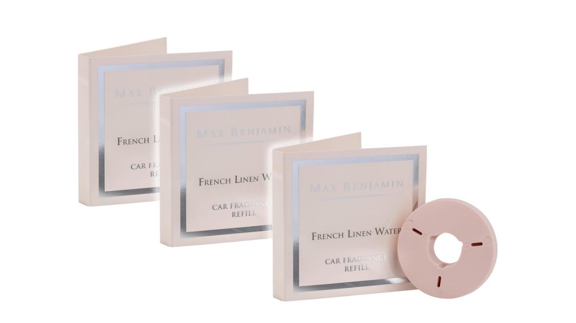 Max Benjamin Piece French Linen Water Scent for Car Air