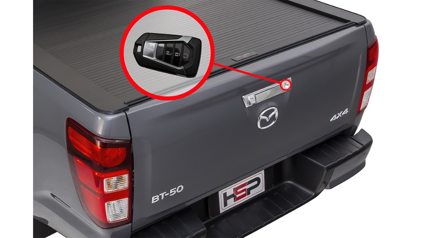 HSP Tailgate Central Locking Kit - Mazda BT-50 MY2021