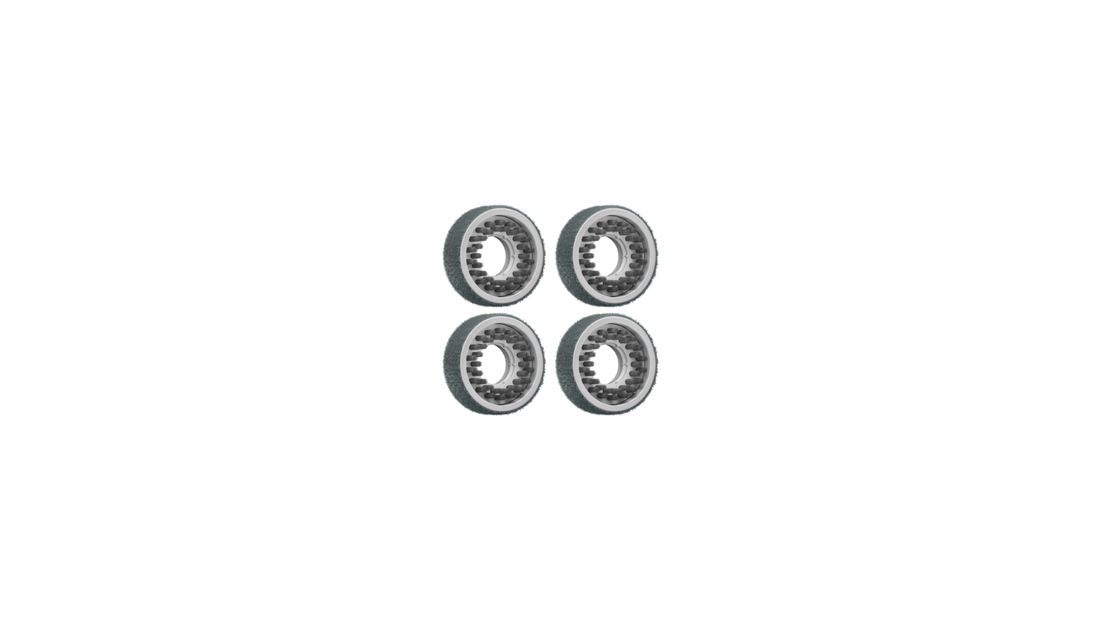 Mova T1 Pack of 4 Replacement Corner Brush