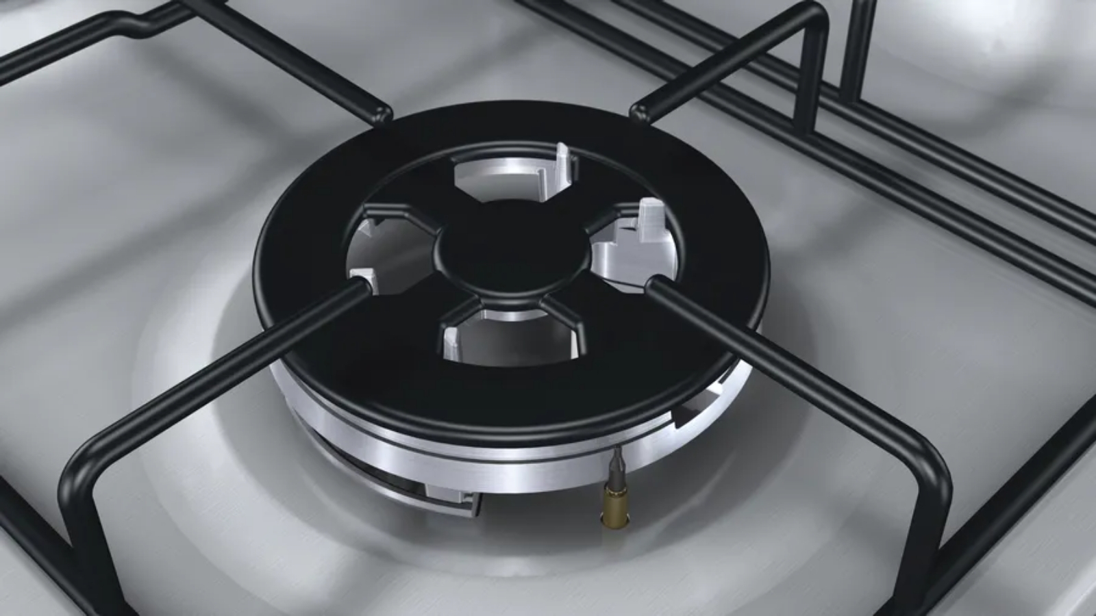 Bosch 60cm 4 Burner Gas Cooktop Stainless Steel Harvey Norman