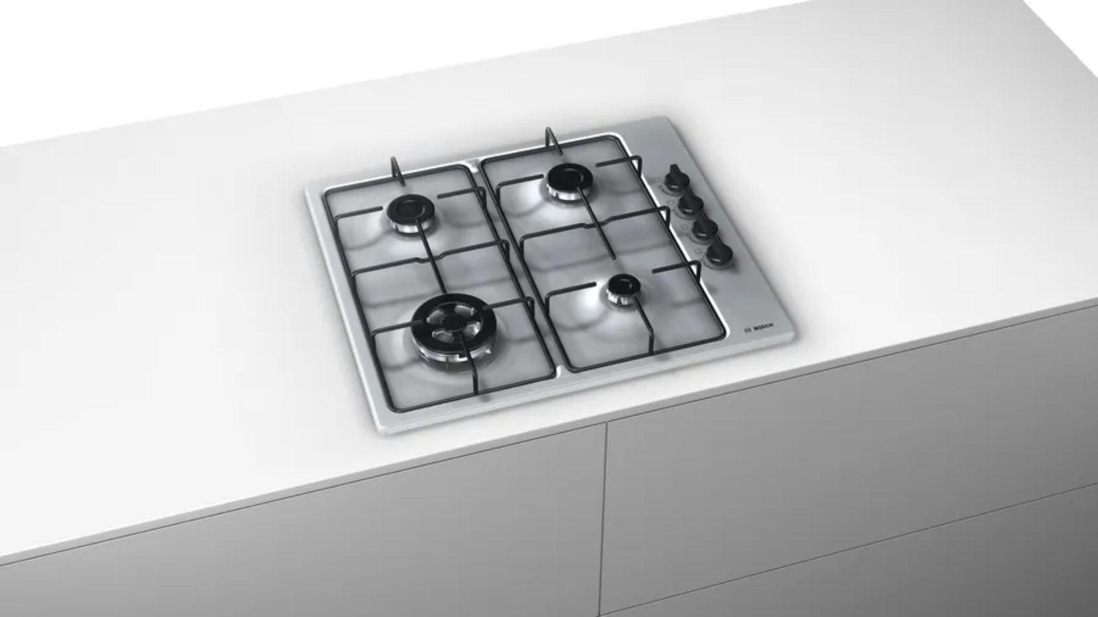 Bosch 60cm 4 Burner Gas Cooktop Stainless Steel Harvey Norman