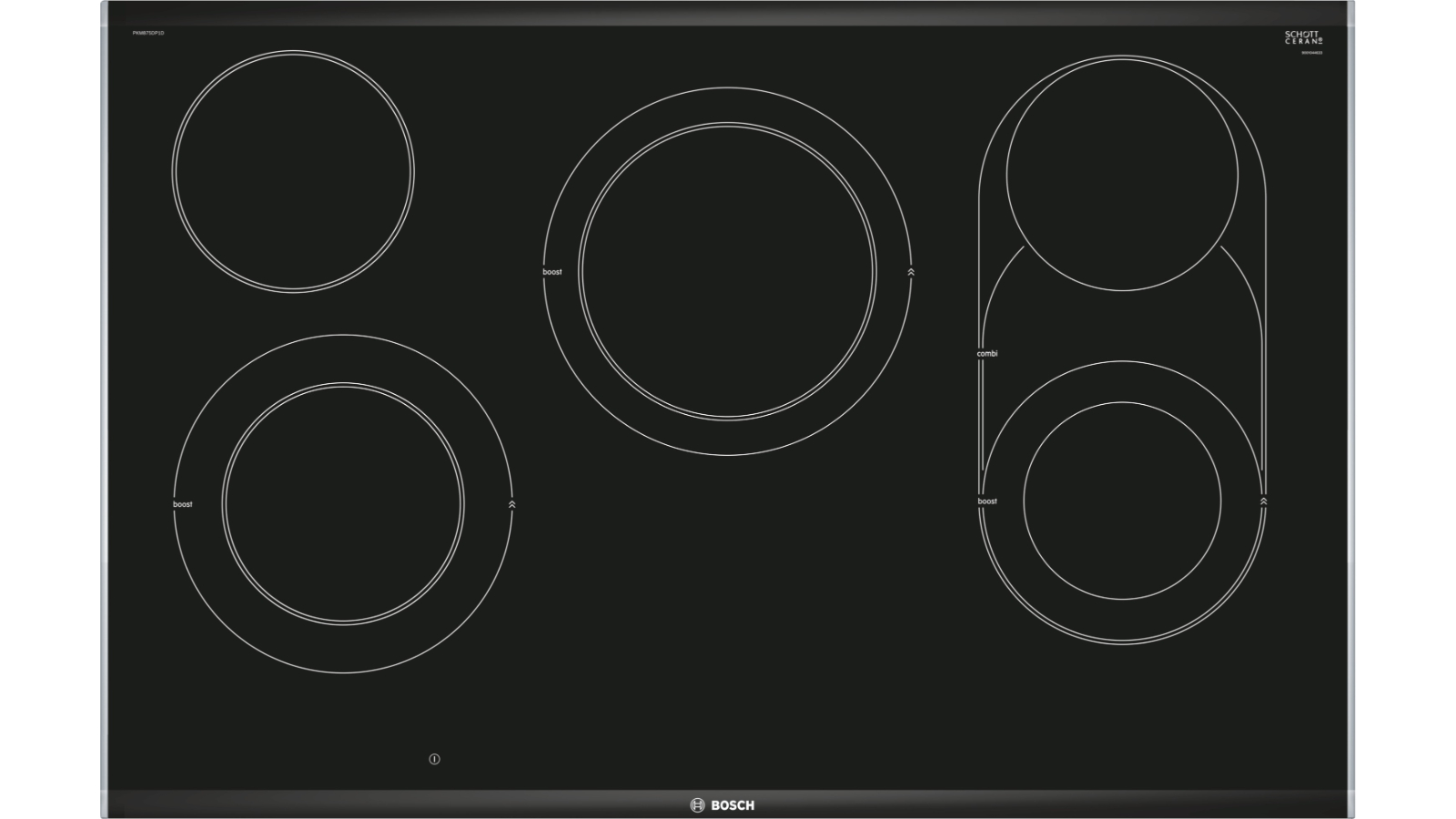 Bosch 80cm Series 8 5 Zone Ceramic Cooktop