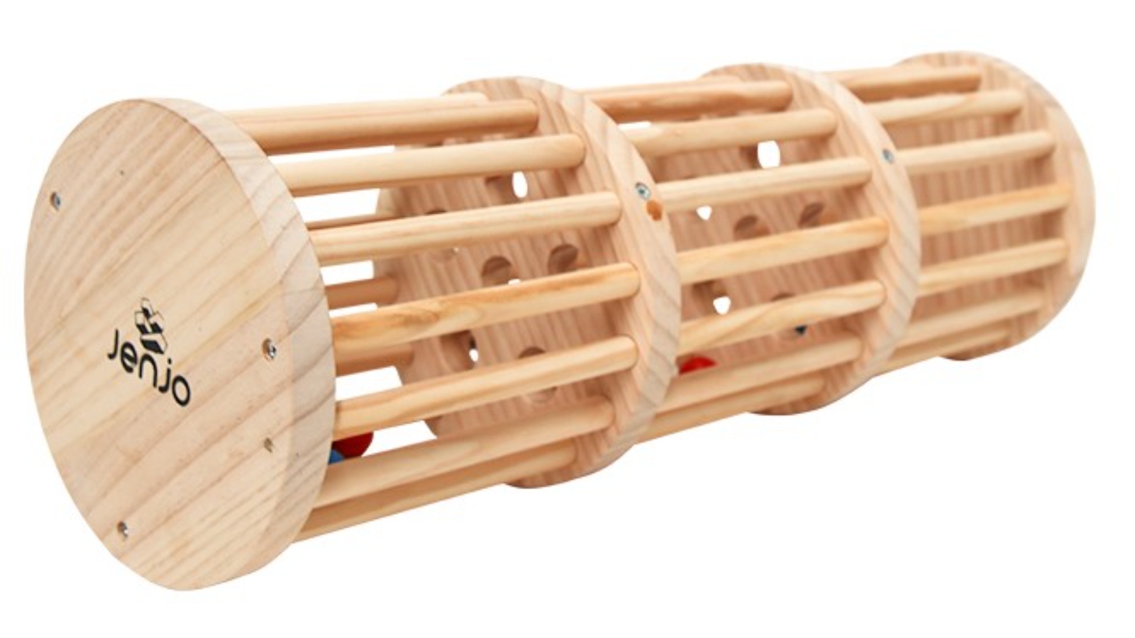 Giant Fillable Rattle Jenjo Games Giant Wooden Rainmaker Rattle | Harvey Norman