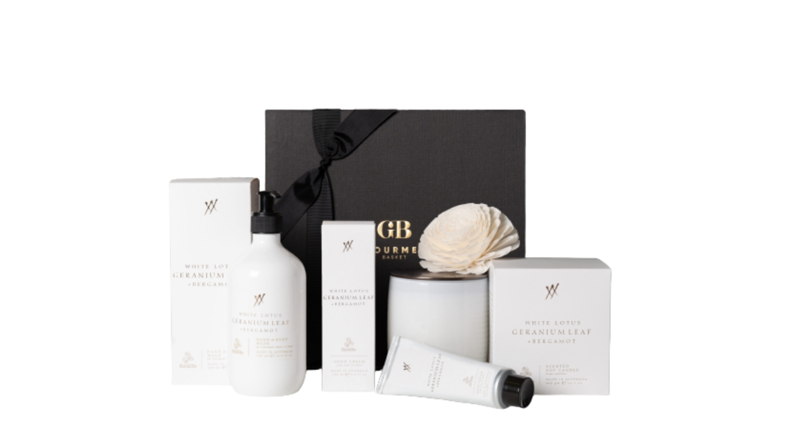 Gourmet Basket White Lotus Pamper Box