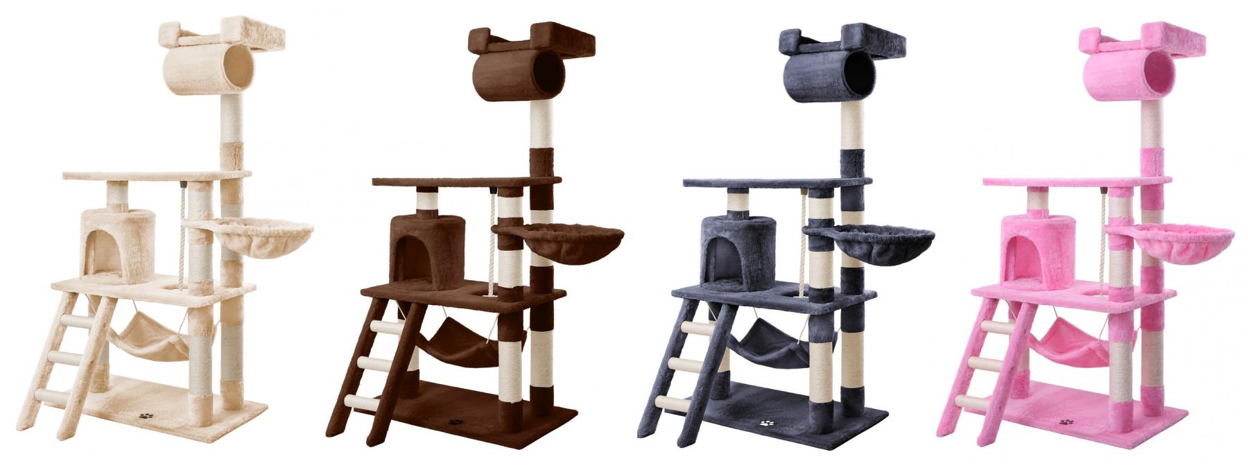 BEASTIE 141cm Cat Tree Scratching Tower 