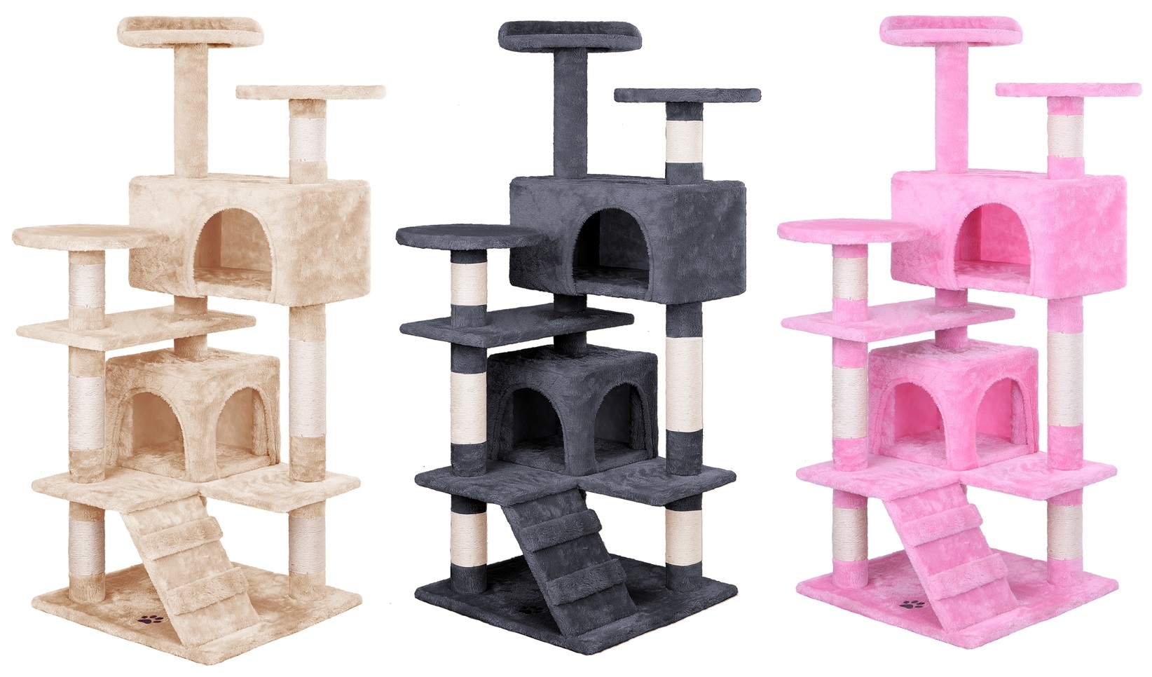 BEASTIE 134cm Cat Tree Scratching Post 