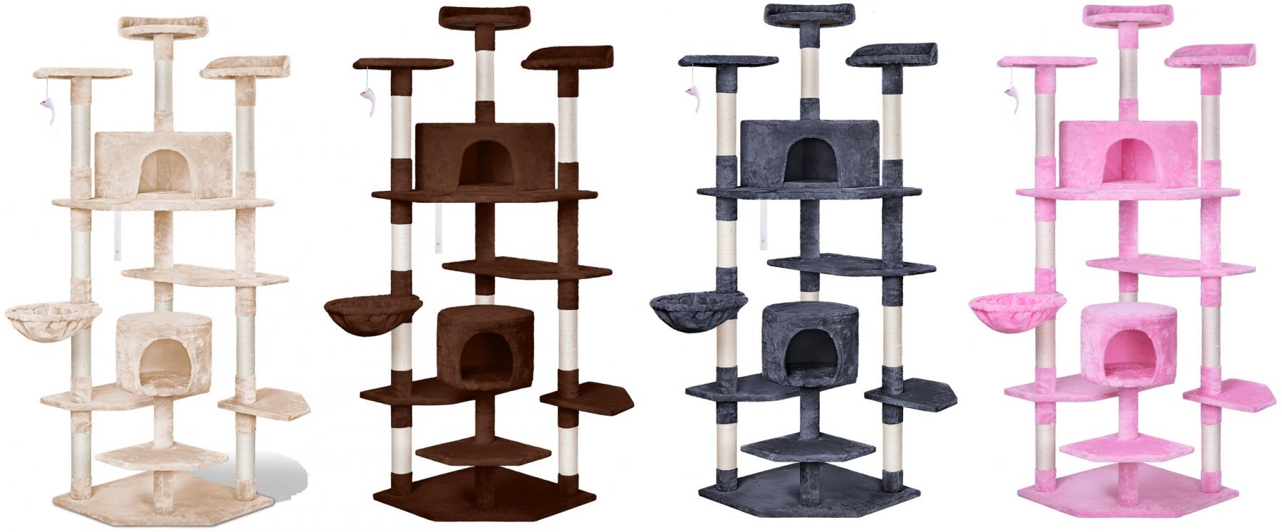 BEASTIE 203cm Cat Tree Scratcher Condo 