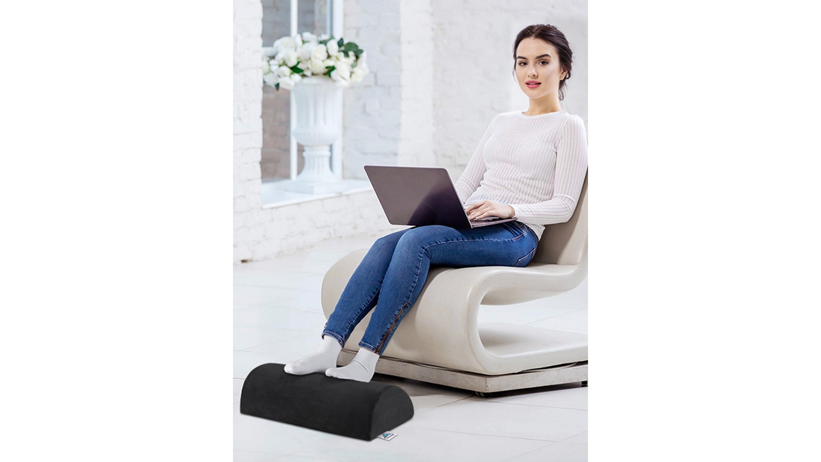 Starry Eucalypt Under Desk Footrest Pad Harvey Norman