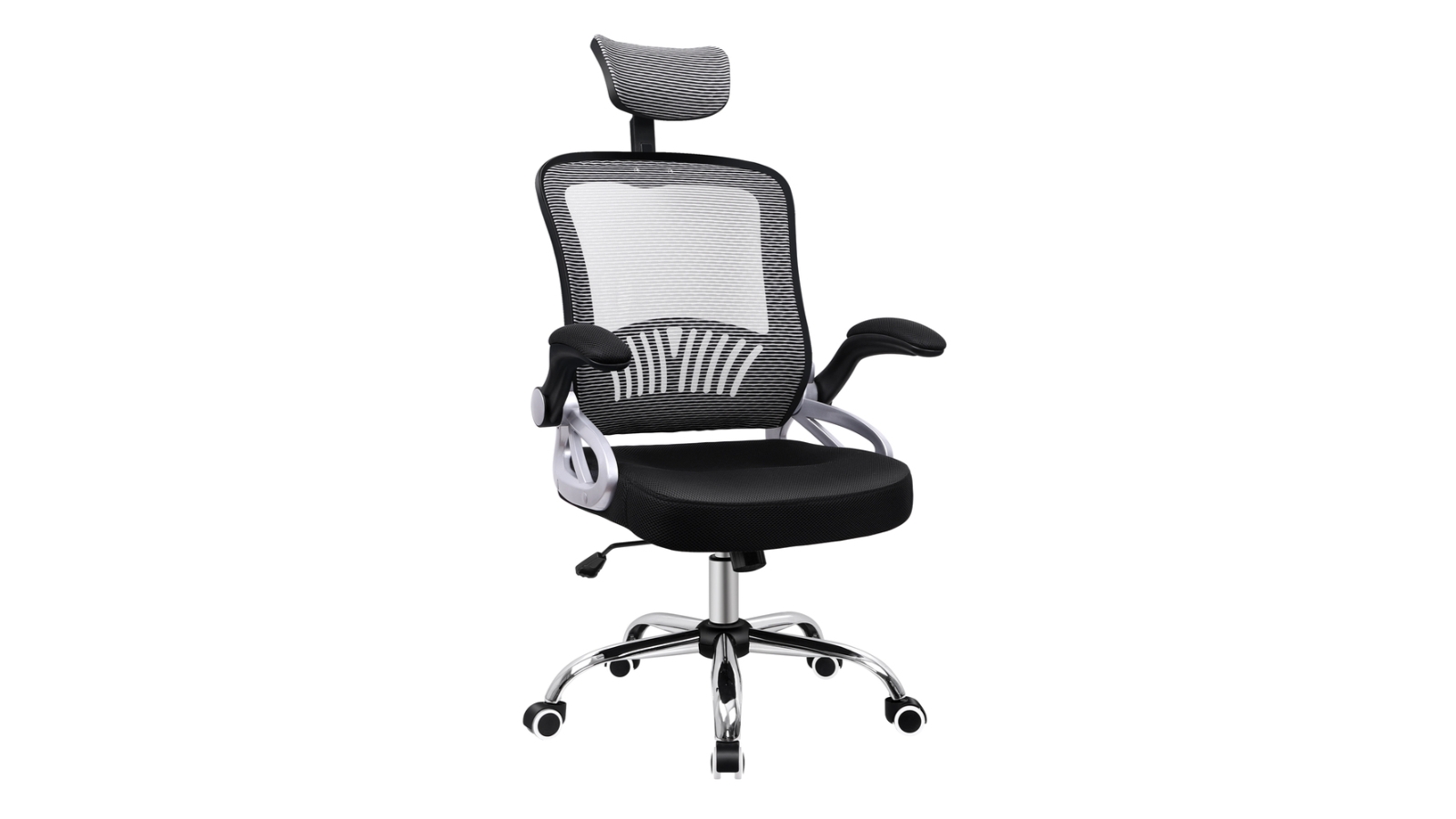 ALFORDSON Mesh Office Chair Flipup Arms Harvey Norman