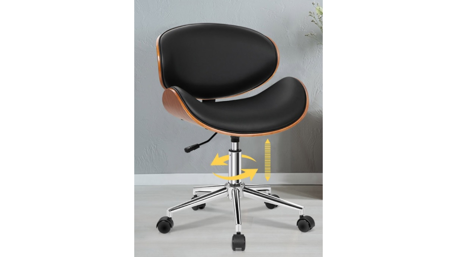 Leather office outlet chair harvey norman