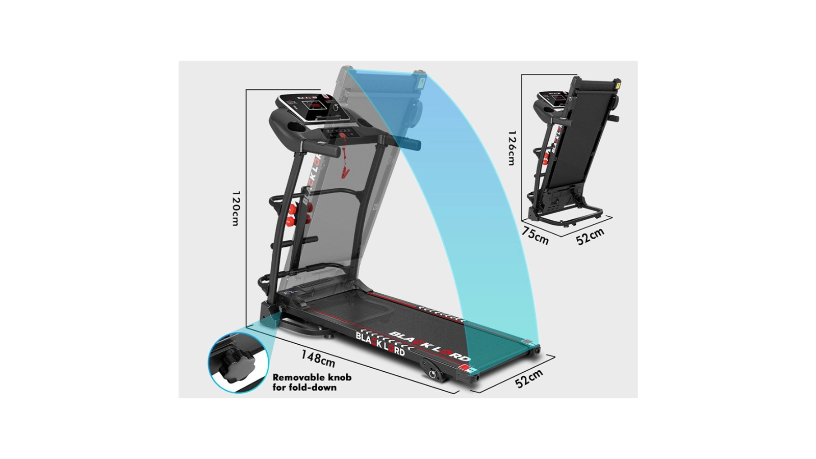 Fortis 520mm treadmill discount review