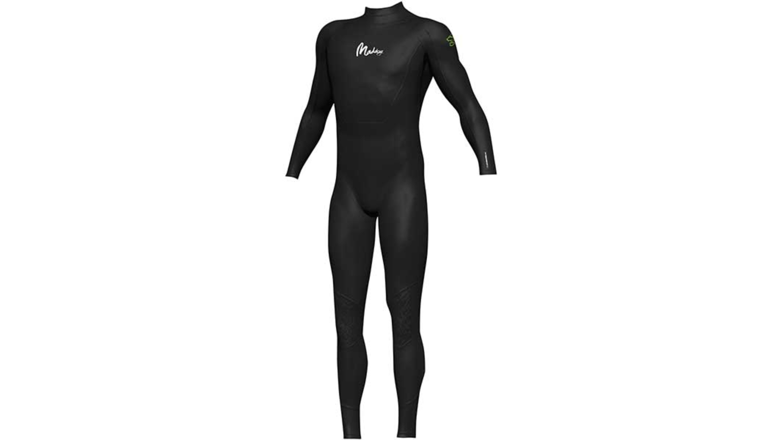Maddog Black Mens Neoprene Long Sleeve Steamer Wetsuit - Medium