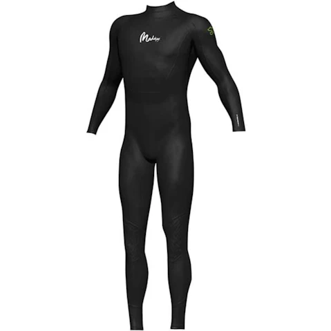 Maddog Black Mens Neoprene Long Sleeve Steamer Wetsuit