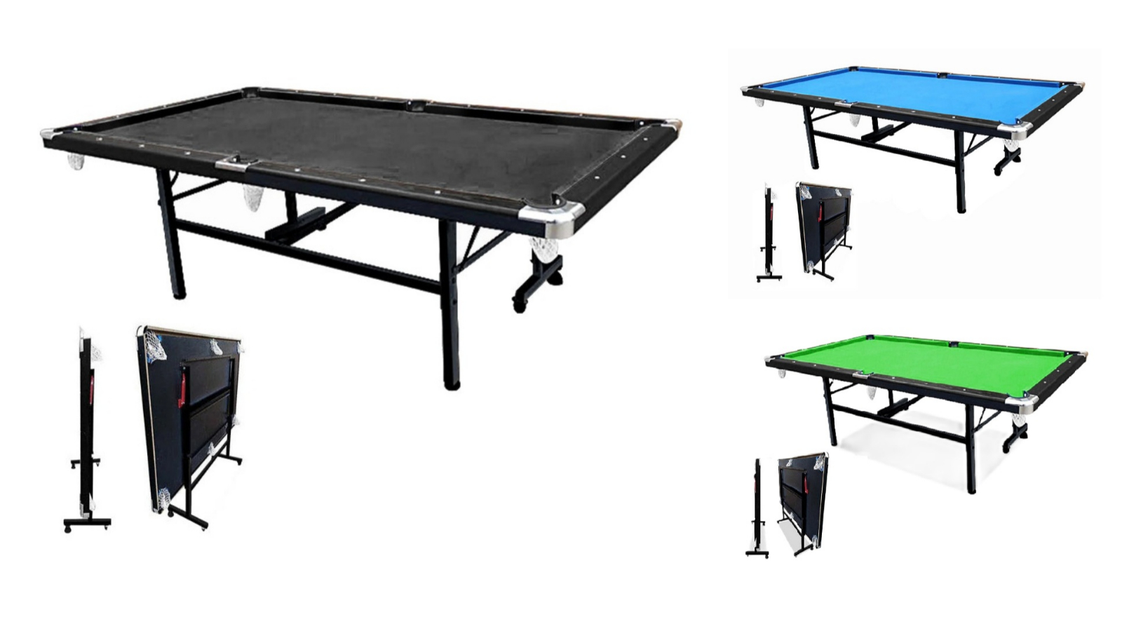 CUETIQ 7ft Foldable Billiard Table