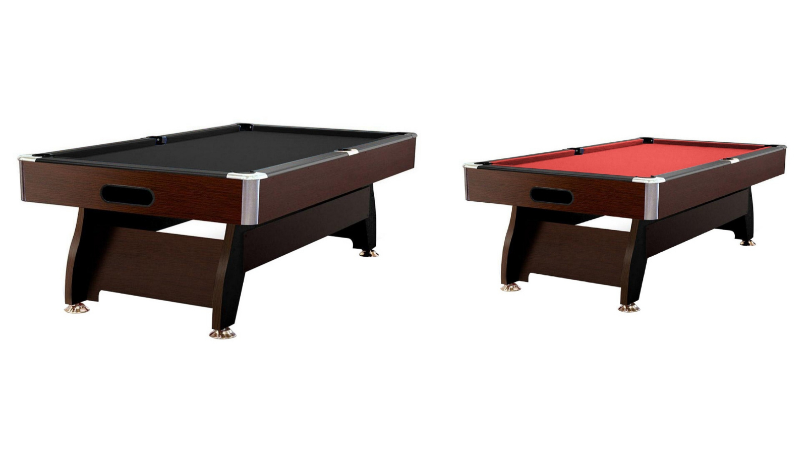 CUETIQ 8ft Walnut Frame Pool Snooker