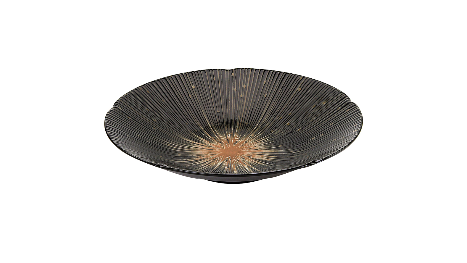 Omotenashi Large Kyo Sendan Plate - Black