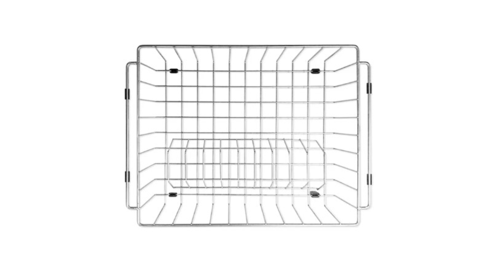 Meir Lavello Dish Rack - Brushed Nickel