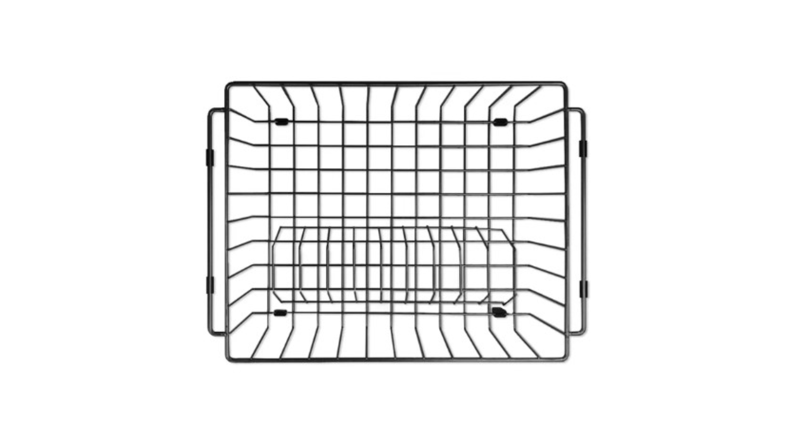 Meir Lavello Dish Rack - Gunmetal Black