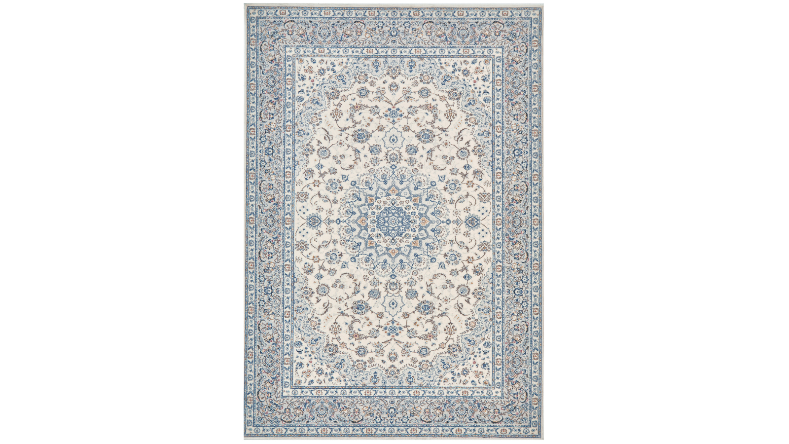 The Weave Studio NZ Wool Pile Joy Kashan Ivory Rug