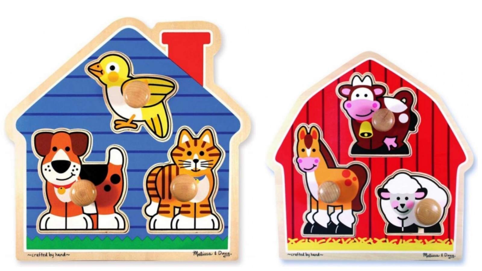 Melissa and Doug Piece Knob Puzzle Harvey Norman