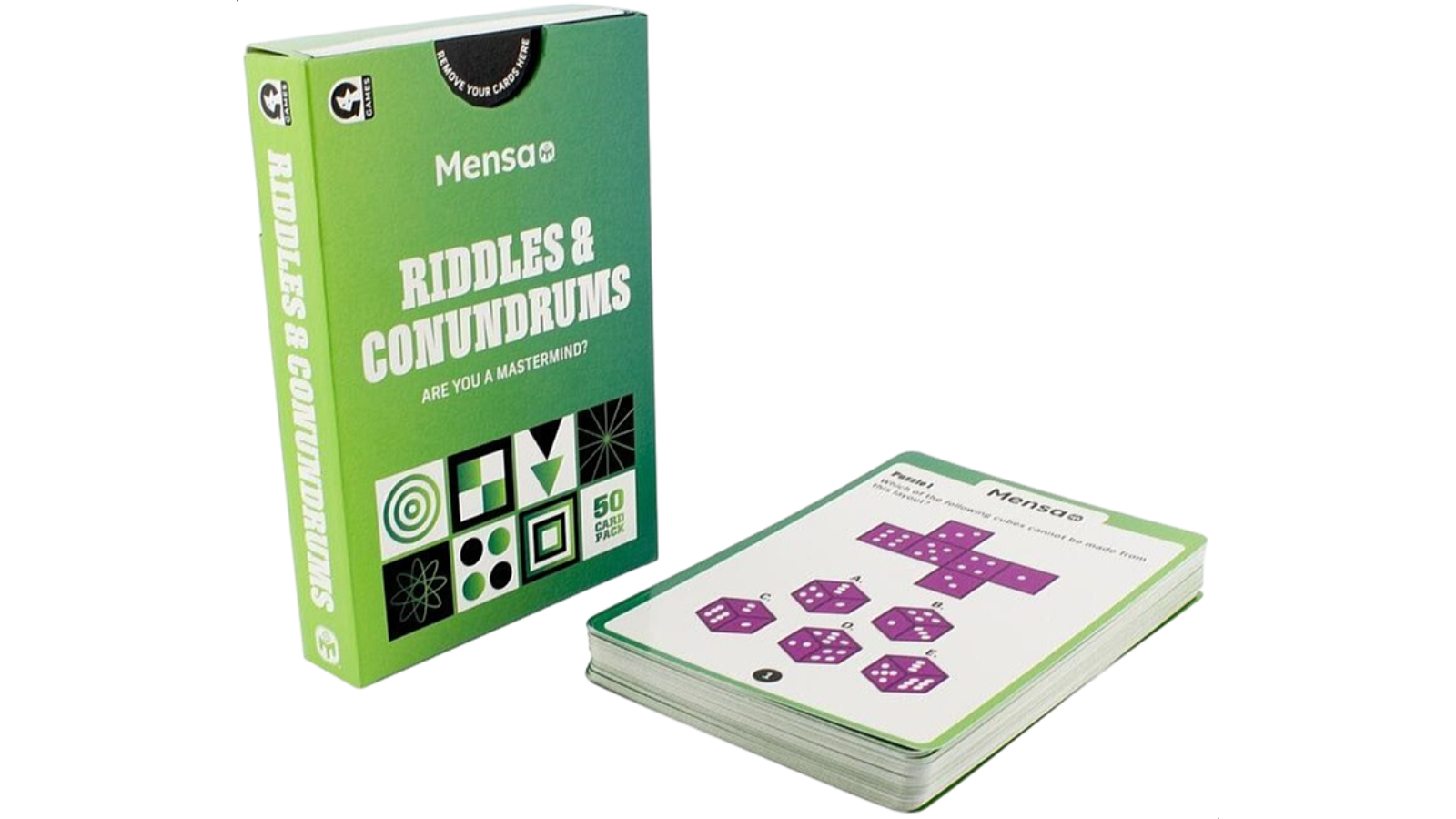 Mensa Riddles and Conundrums Board Game