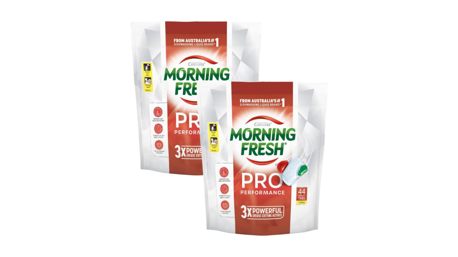 Morning Fresh Pro Performance 88 Lemon Dishwasher Tablet