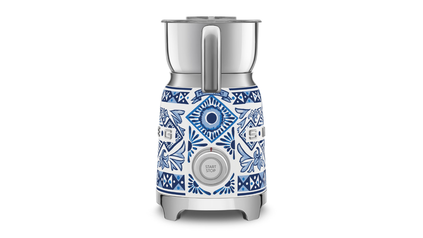 Smeg Dolce and Gabbana Milk Frother - Blu Mediterraneo