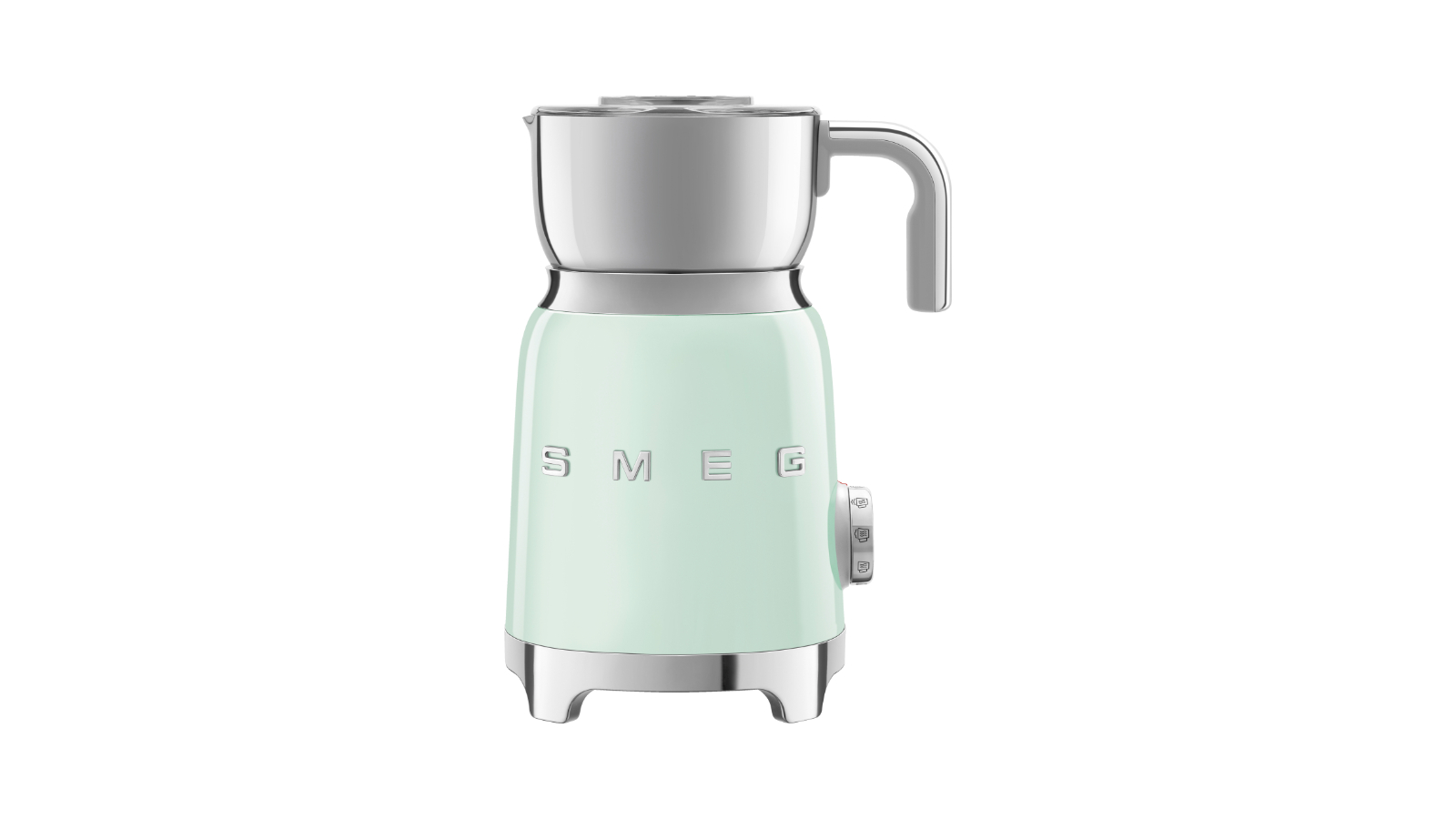 SMEG 50's Retro Style Milk Frother - Pastel Green | Harvey