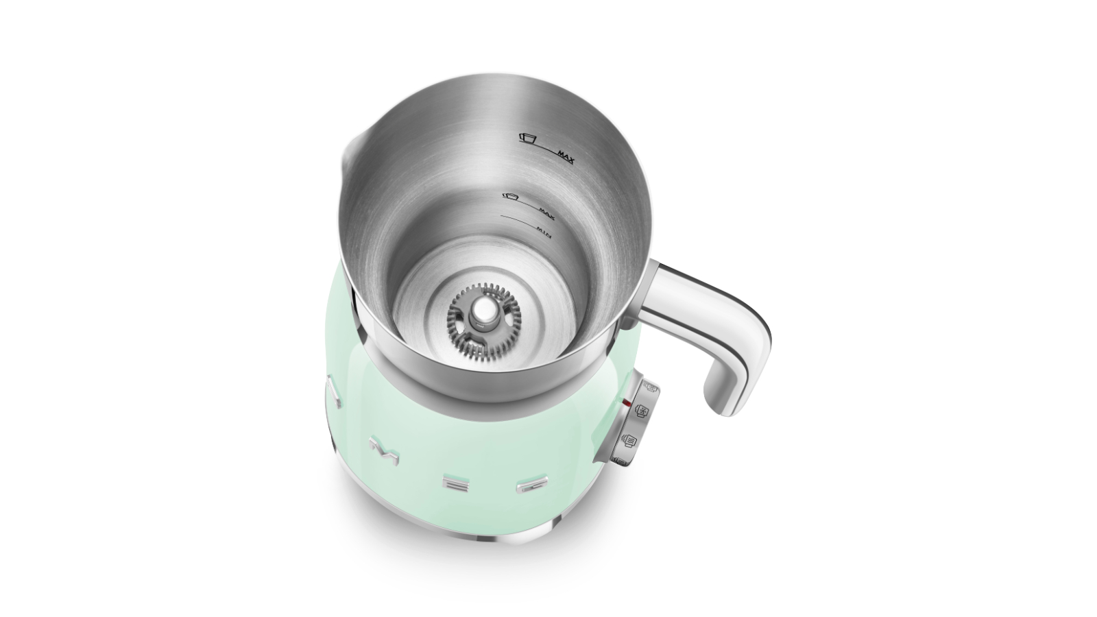 Smeg Milk Frother Verde Pastello 50's Style Aesthetic - View #9