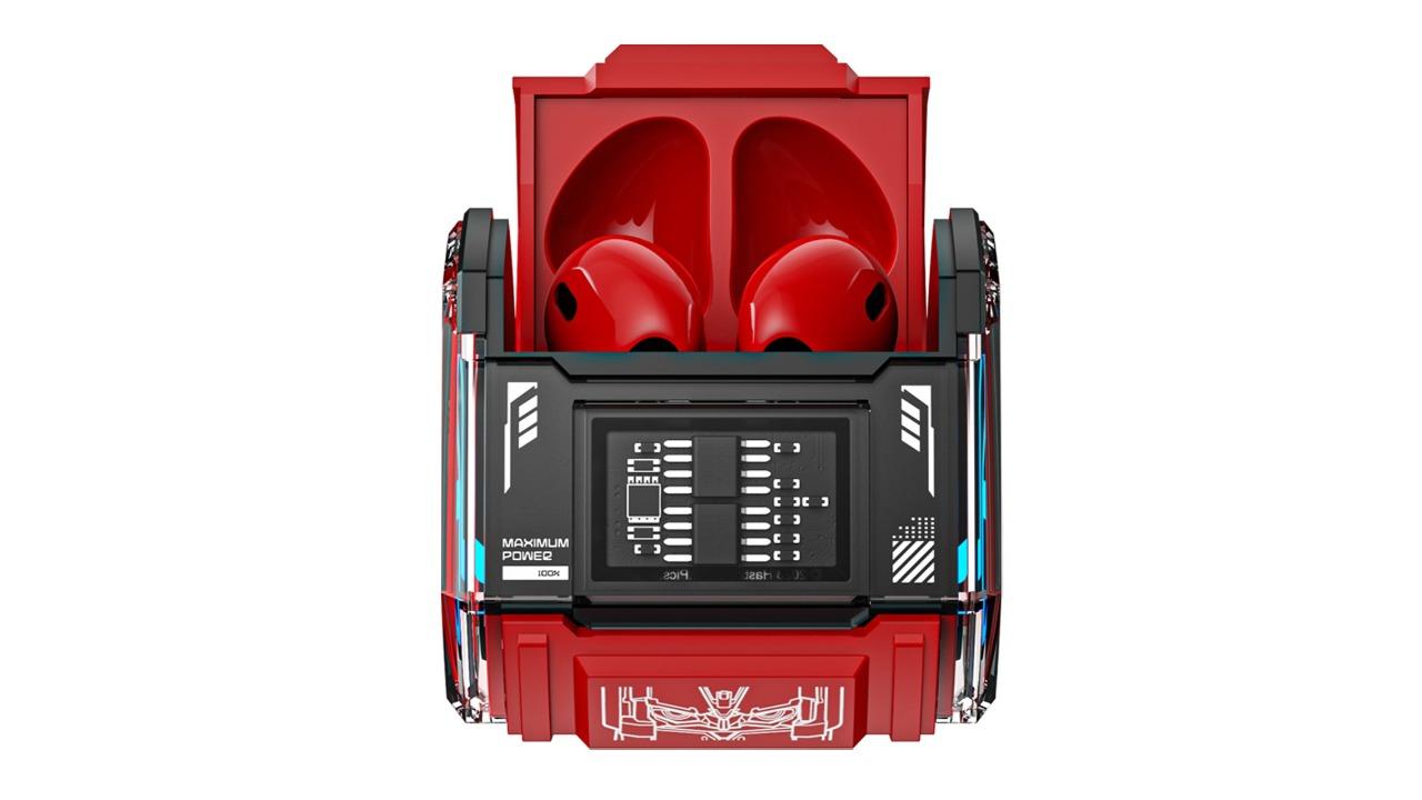 Transformers MG-C03 Optimus Prime True Wireless Headphone - Red