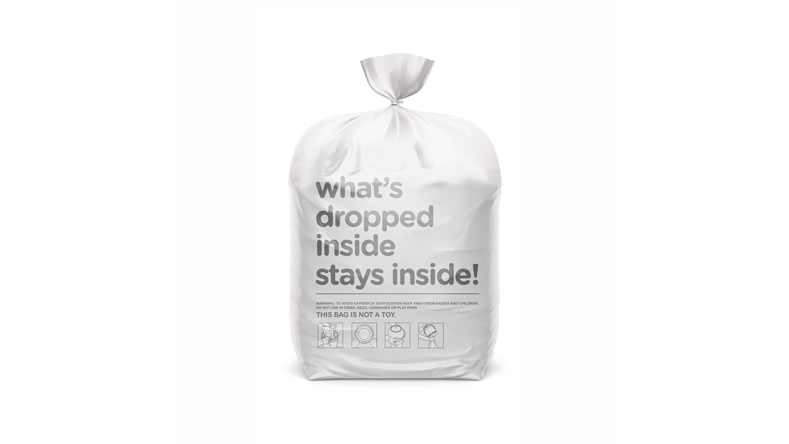 Magic 3 x 15 Bags Nappy Bin Bag Roll