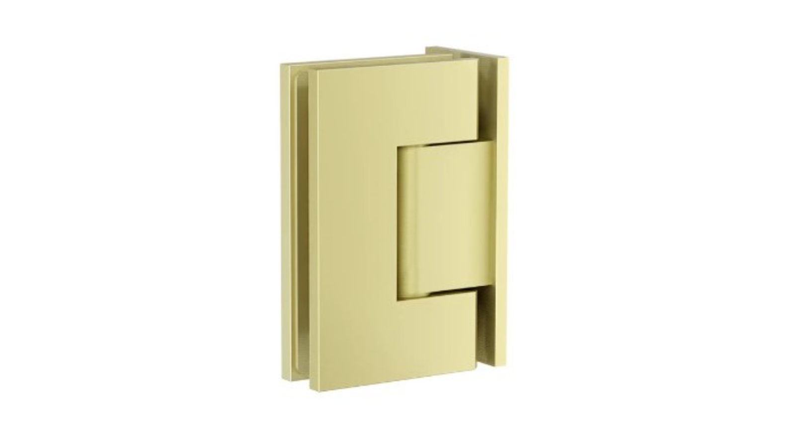 Meir Glass to Wall Shower Door Hinge - Tiger Bronze