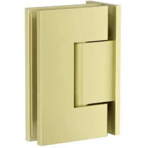 Meir Glass to Wall Shower Door Hinge - Tiger Bronze
