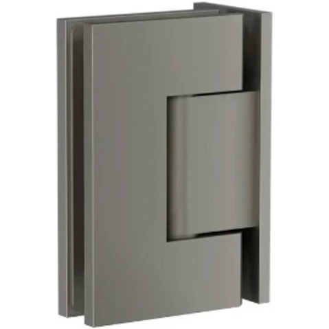 Meir Glass to Wall Shower Door Hinge - Shadow