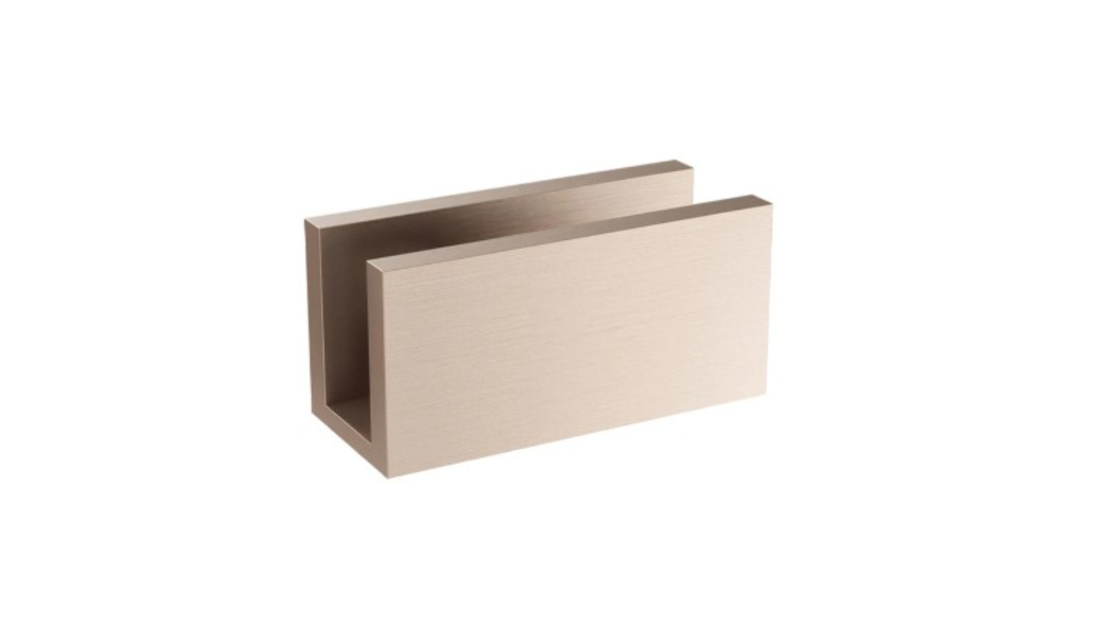 Meir Glass Fixing U Bracket - Champagne