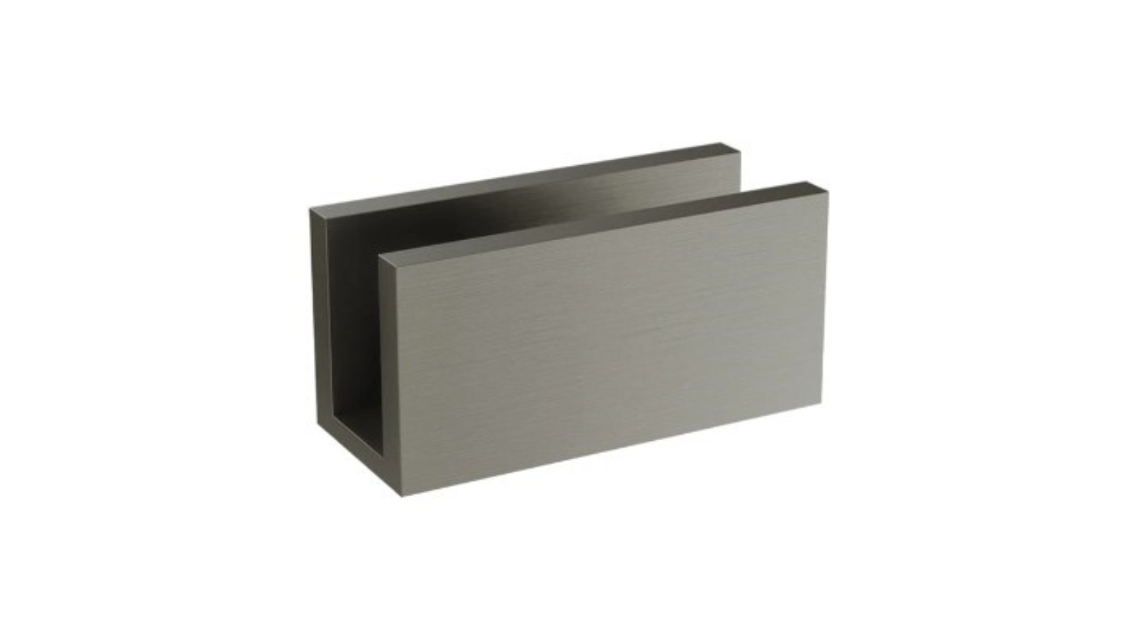 Meir Glass Fixing U Bracket - Shadow