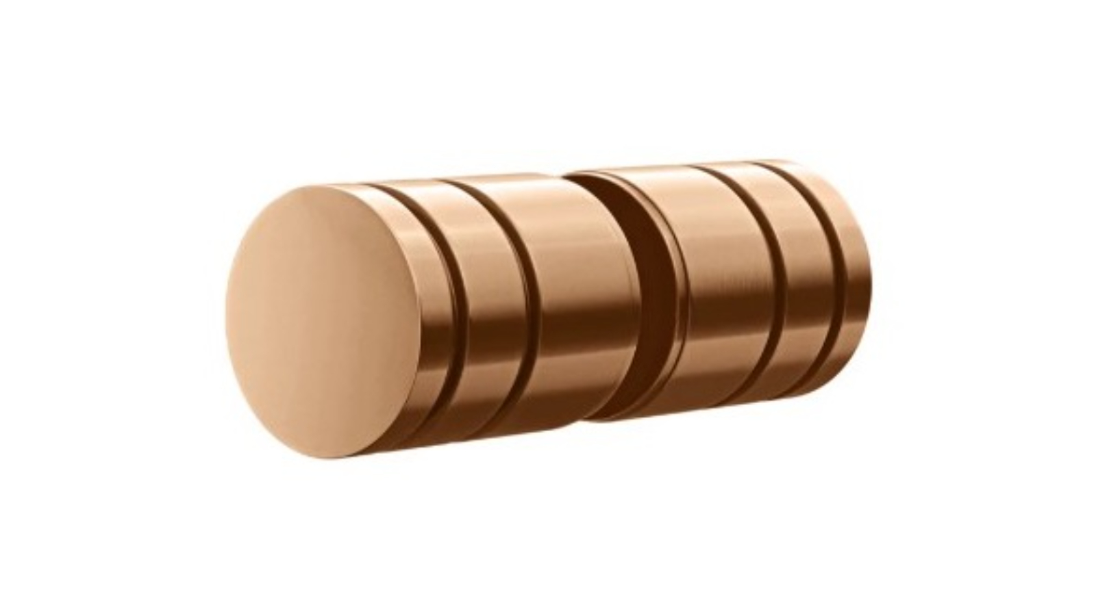 Meir Shower Door Handle - Lustre Bronze