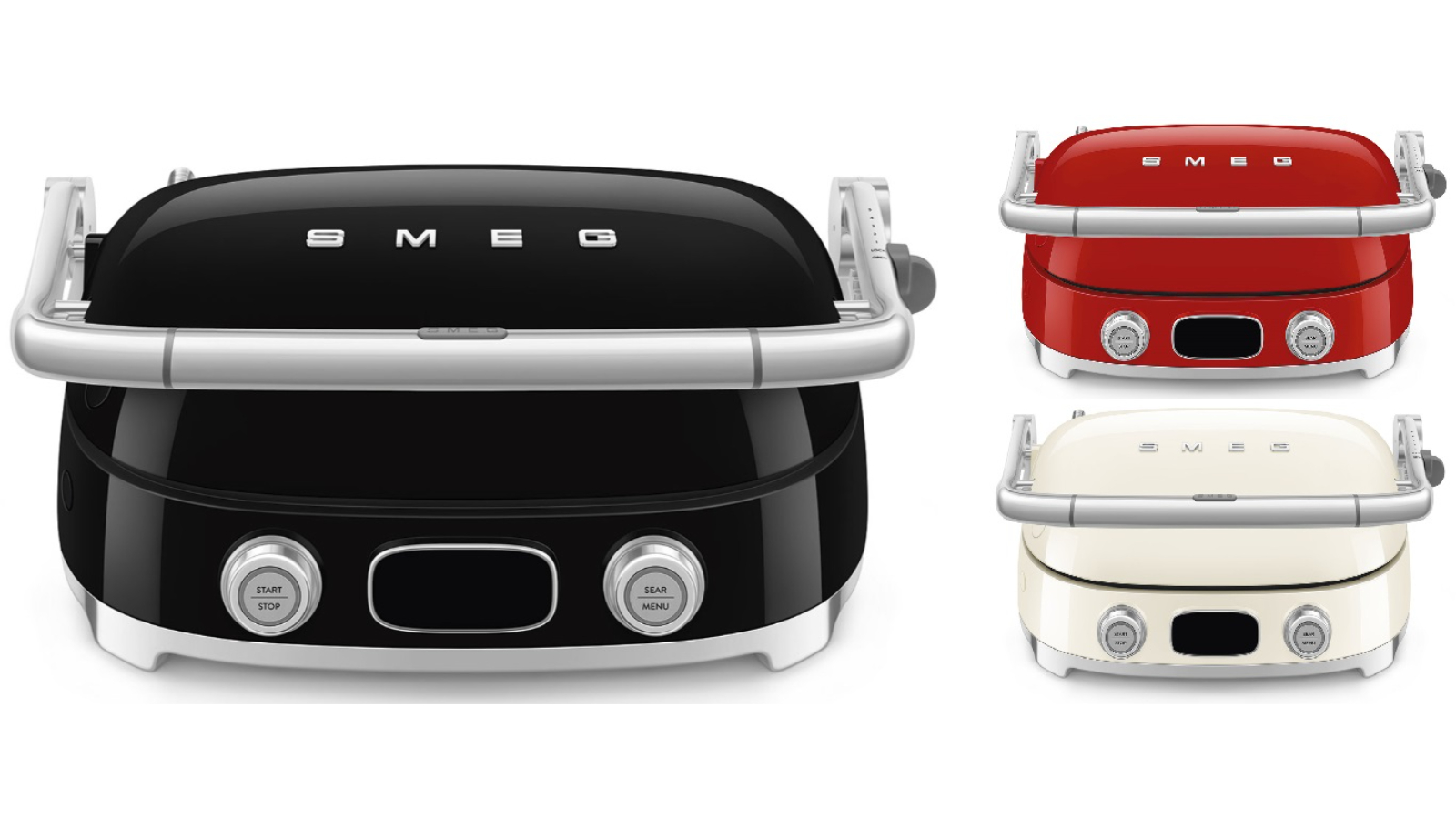Smeg 50's Style MultiGrill Sandwich Press