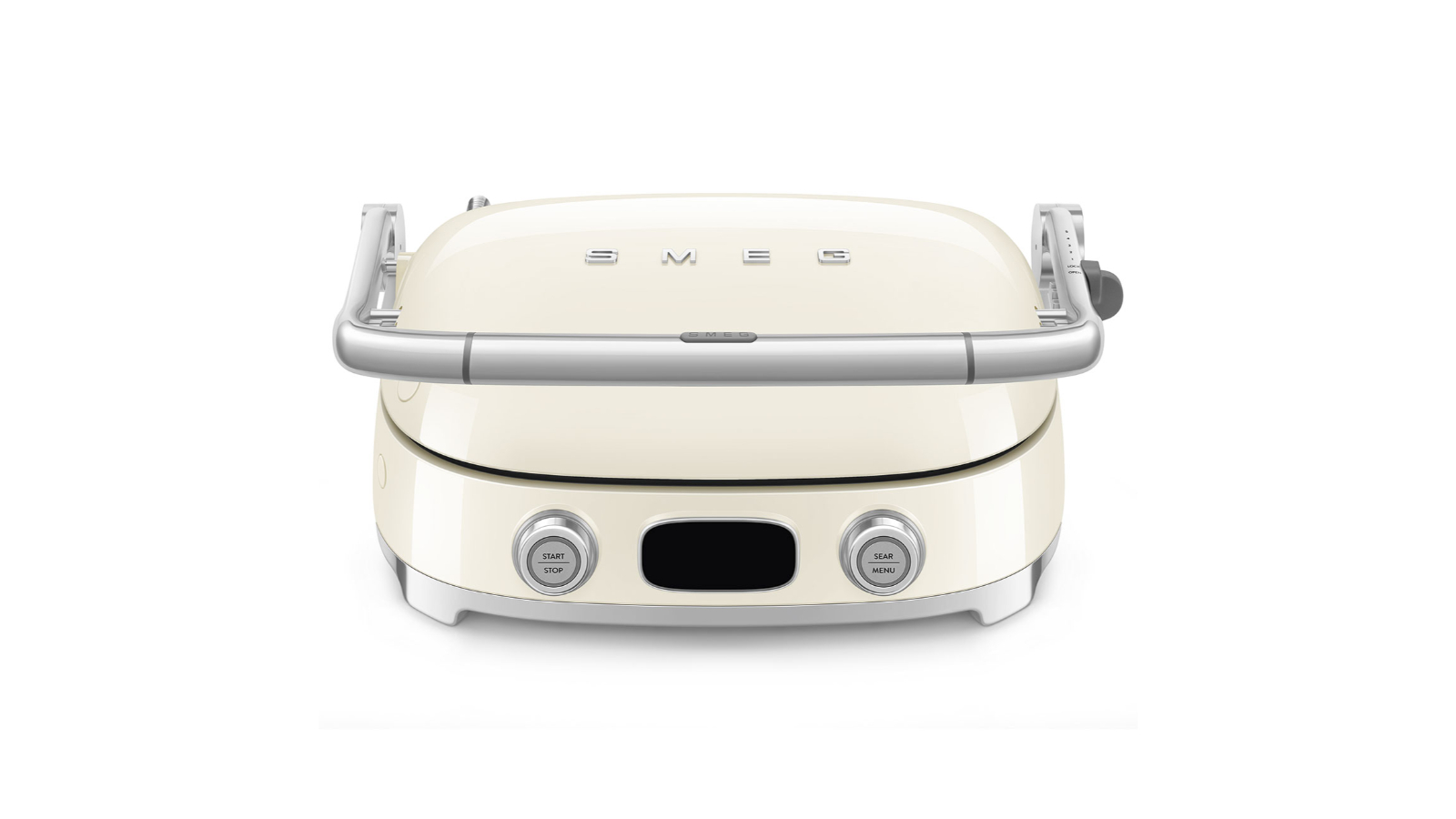 Smeg 50's Style MultiGrill Sandwich Press - Cream