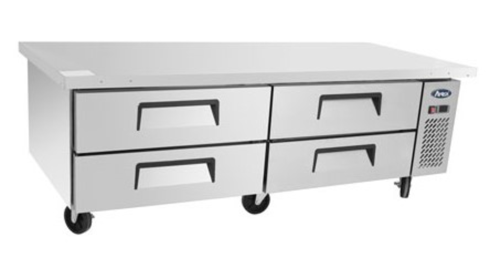 Atosa Commercial 4-Drawer Chef Base Fridge