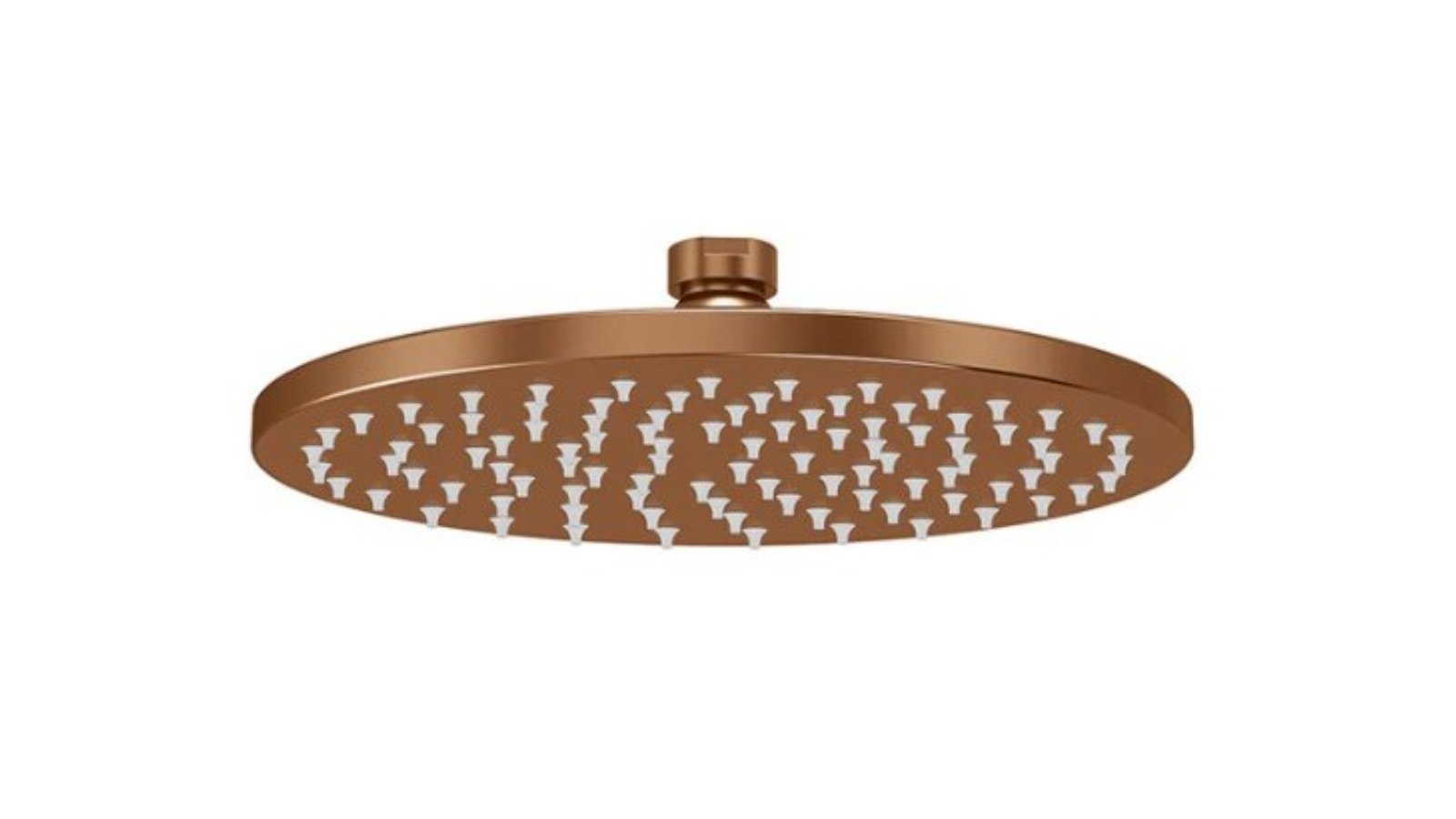 Meir 200mm Round Shower Rose - Lustre Bronze